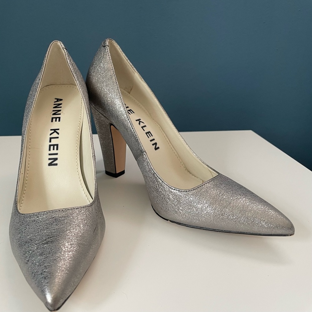 Silver heels
